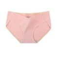 thumbnail image 1 of Admvng Women's Maternity Underwear Plus Size Solid Breathable Comfort Cotton Pregnancy Briefs, 1 of 3
