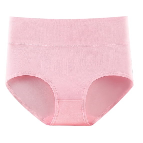 Admvng Women's Plus Size Briefs Comfortable Cotton High Waist Underwear Womens Panties
