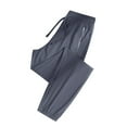 thumbnail image 1 of Admvng Women's Plus Size Drawstring Waist Joggers Lightweight Quick Dry Athletic Pants with Zipper Pockets, 1 of 3