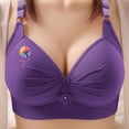 thumbnail image 1 of Admvng Women's Plus Size Wireless Bra Full Coverage Side Support Lift Everyday Bra, 1 of 4