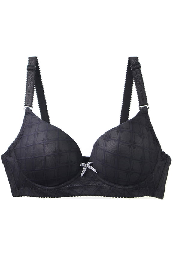 Women's Push Up Bra Underwire Lift Side Support Plunge T-Shirt Bra