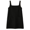 thumbnail image 1 of Admvng Women's Shift Mini Dresses Sleeveless Square Neck Casual Everyday Wear Dress, 1 of 5