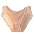 thumbnail image 1 of Admvng Women's Underwear Plus Size Solid Color Lace Underwear, Size XL-4XL, 1 of 3