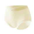 thumbnail image 1 of Admvng Women's Underwear Solid Color Ventilate Middle Waist Abdominal Support Briefs, Size Free Size, 1 of 4