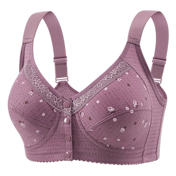 Admvng Womens Bra Non Steel Ring Thin Collection Underwear Daily Bra, Size S-3XL