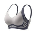 thumbnail image 1 of Admvng Womens Bra Non-steel Lace Stitching Comfortable and Breathable Gathered Adjustable Underwear, Size M-3XL, 1 of 5