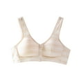 thumbnail image 1 of Admvng Womens Bras Bras Breathable Front Closure Bra Daily Comfortable Wireless, Size M-5XL, 1 of 7