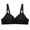 thumbnail image 1 of Admvng Womens Bras Seamless Push Up Bras Full Coverage Comfortable Bra V Neck Bralettes Wireless Everyday Bra M-2XL, 1 of 8