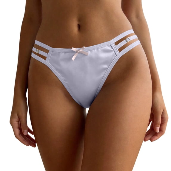 Admvng Womens Brief Glossy Satin Stretch Hip Lift Comfortable Panties