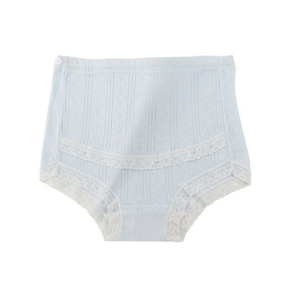 Admvng Womens Cotton Underwear Large Size Solid Maternity Underwear, Size L-5XL