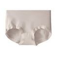 thumbnail image 1 of Admvng Womens Cotton Underwear Underwear Mid-rise Silk Elastic Seamless Large Size Breathable Briefs, Size M-2XL, 1 of 3