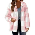 thumbnail image 1 of Admvng Winter Coats for Women Fall and Winter Straight Cardigan Button Pocket Jackets,Sizes S-5XL, 1 of 4