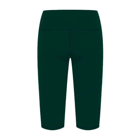 Admvng Womens Knee Length Leggings Casual Summer Yoga Workout Capris with Pockets