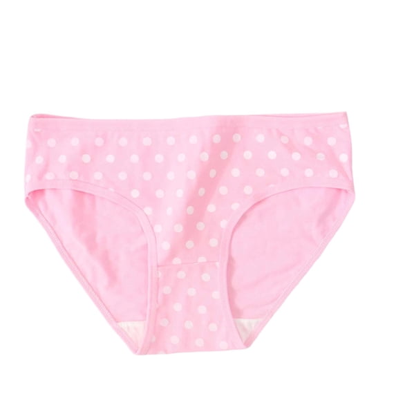 Admvng Womens Polka Dot Cotton Panties Soft Breathable Casual Brief