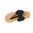 thumbnail image 1 of Admvng Womens Sandals Comfortable Fashion And Casual Summer New Versatile Cute Bow Tie Outdoor Flat Beach Slippers 35-43, 1 of 7