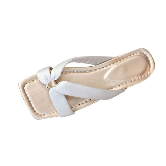 Admvng Womens Sandals Comfortable Fashionable And Casual Summer New Style Outdoor Flat Soft Bottom Beach Slippers 36-43