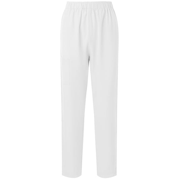 Admvng Womens Sweatpants Solid Color Straight Barrel Elastic Waist Nursing Worker Pants, Size S-2XL
