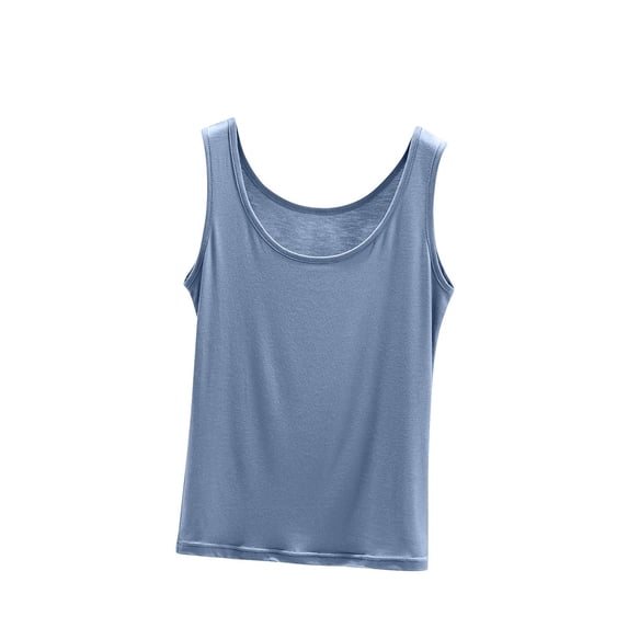 Admvng Womens Tank Tops Crew Neck Sleeveless Soft Breathable Shirts