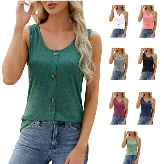 Admvng Womens Tank Tops Fashion Print Short Sleeve Out Blouse Funny Round Neck T-Shirt Tanks S-2XL