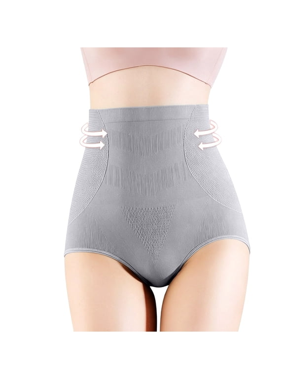 Womens Underwear High Waist Panties Hip Lifting Tummy Control Briefs