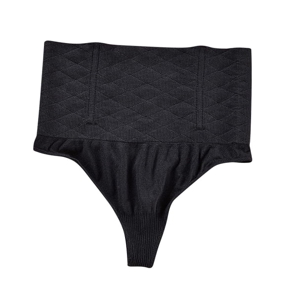 Admvng Womens Underwear High Waist Soft Breathable Thong Panties Tummy Control Briefs