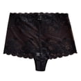 thumbnail image 1 of Admvng Womens Underwear Large Size High Waist Thong Lace Skin-friendly Panties, Size XL-4XL, 1 of 8