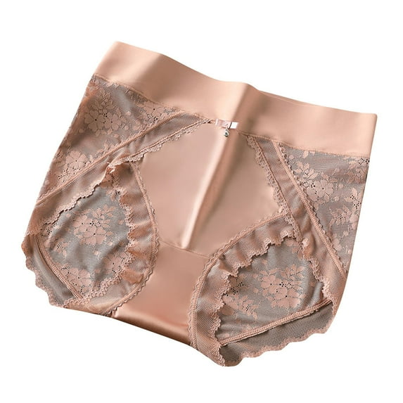 Admvng Womens Underwear Plus Size Solid Color Lace Underwear, Size M-3XL