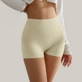 thumbnail image 1 of Admvng Womens Yoga Pants Solid Color Fashion Tight Yoga Underlay Short S-XL, 1 of 4