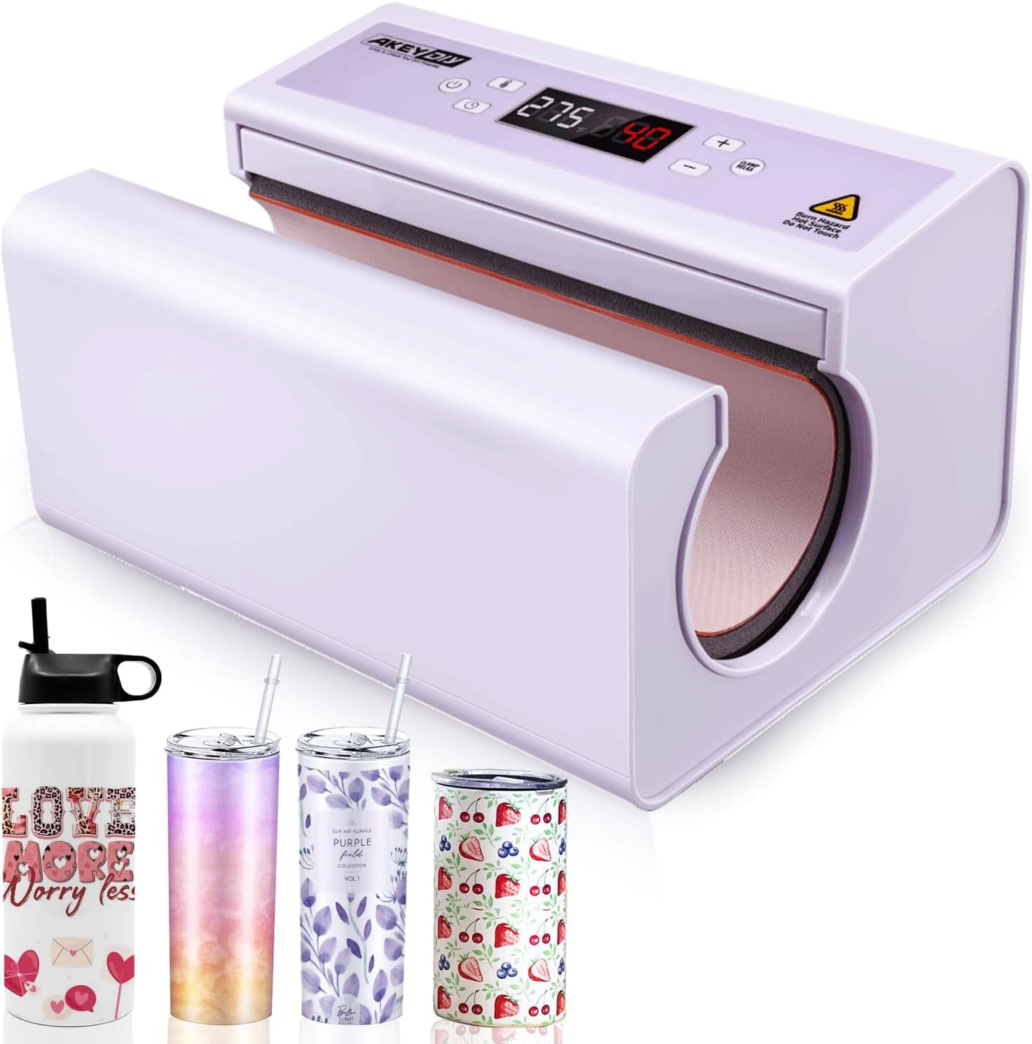 Adnoom Auto Tumbler Heat Press Machine, 30OZ Mug Heat Press Fast & Even ...
