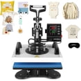 thumbnail image 1 of Adnoom Heat Press 12x10 with 360°Swing-Away Design, 650W Digital Shirt Press Machine with LCD Control Panel, DIY Vinyl Heat Press Sublimation Machine for T-shirts, Canvas, Bags, 1 of 8