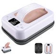 thumbnail image 1 of Adnoom 7"X 5" Mini Heat Press, Smart Heat Press Machine with Digital Control, Portable Easy Press for T-shirt Pillow Bag, Double-tube Heating System, Pink, 1 of 8