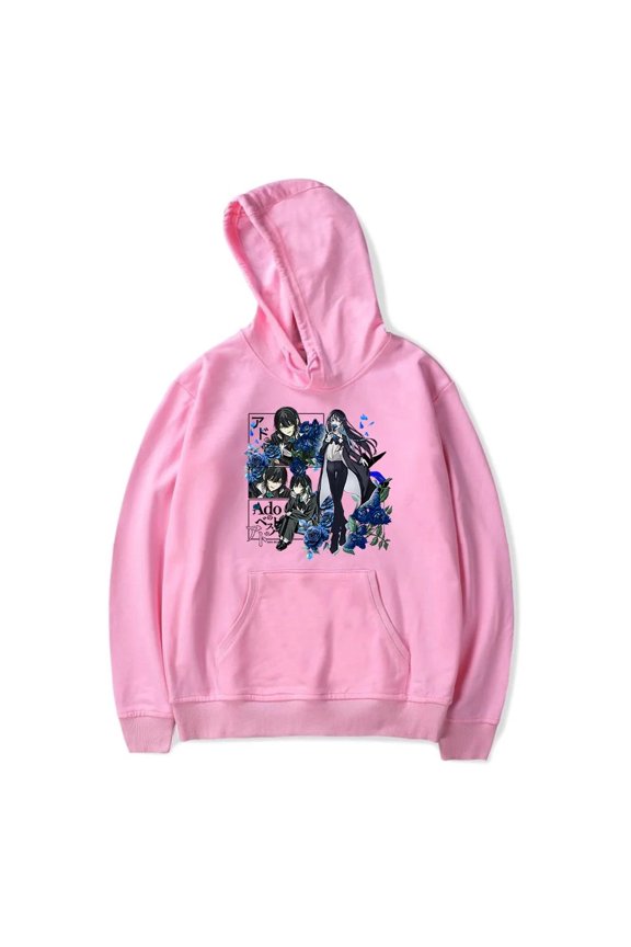 Ado 2025 World Tour Unisex Hoodie Merch Long sleeve winter pullover