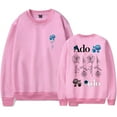 Ado Blue Rose Logo Crewneck Hibana World Tour 2025 Merch Cosplay Unisex