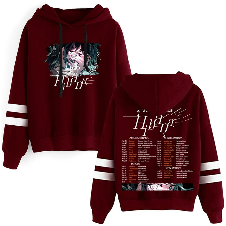 ado Hibana スウェット XXL Ado Hibana World Tour Merch Pullover Hoodies Unisex