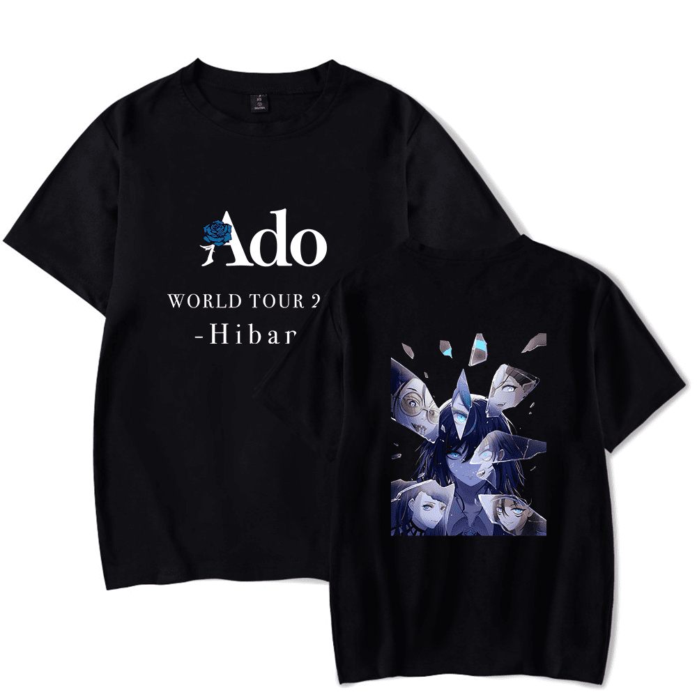 Ado WORLD TOUR Hibana Tシャツ 黒 M ライブ Ado WORLD TOUR Hibana Tシャツ 黒 M ライブ Ado World Tour