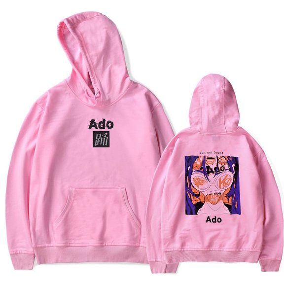 Ado Hoodies Unisex  THE FIRST WORLD TOUR Pullover Hooded Sweatshirt