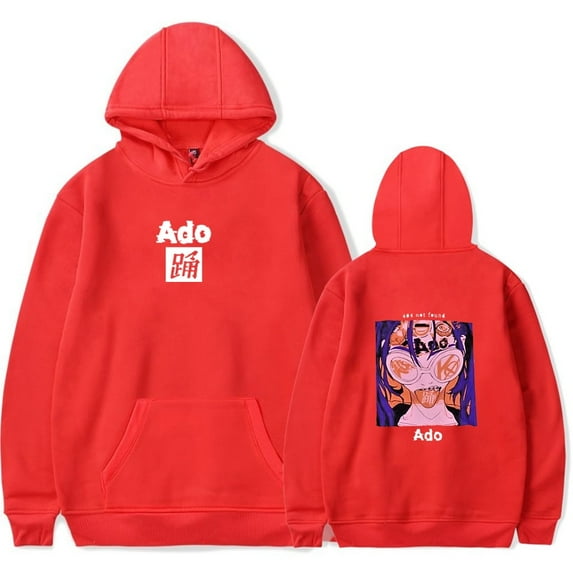 Ado Hoodies Unisex THE FIRST WORLD TOUR Pullover Hooded Sweatshirt
