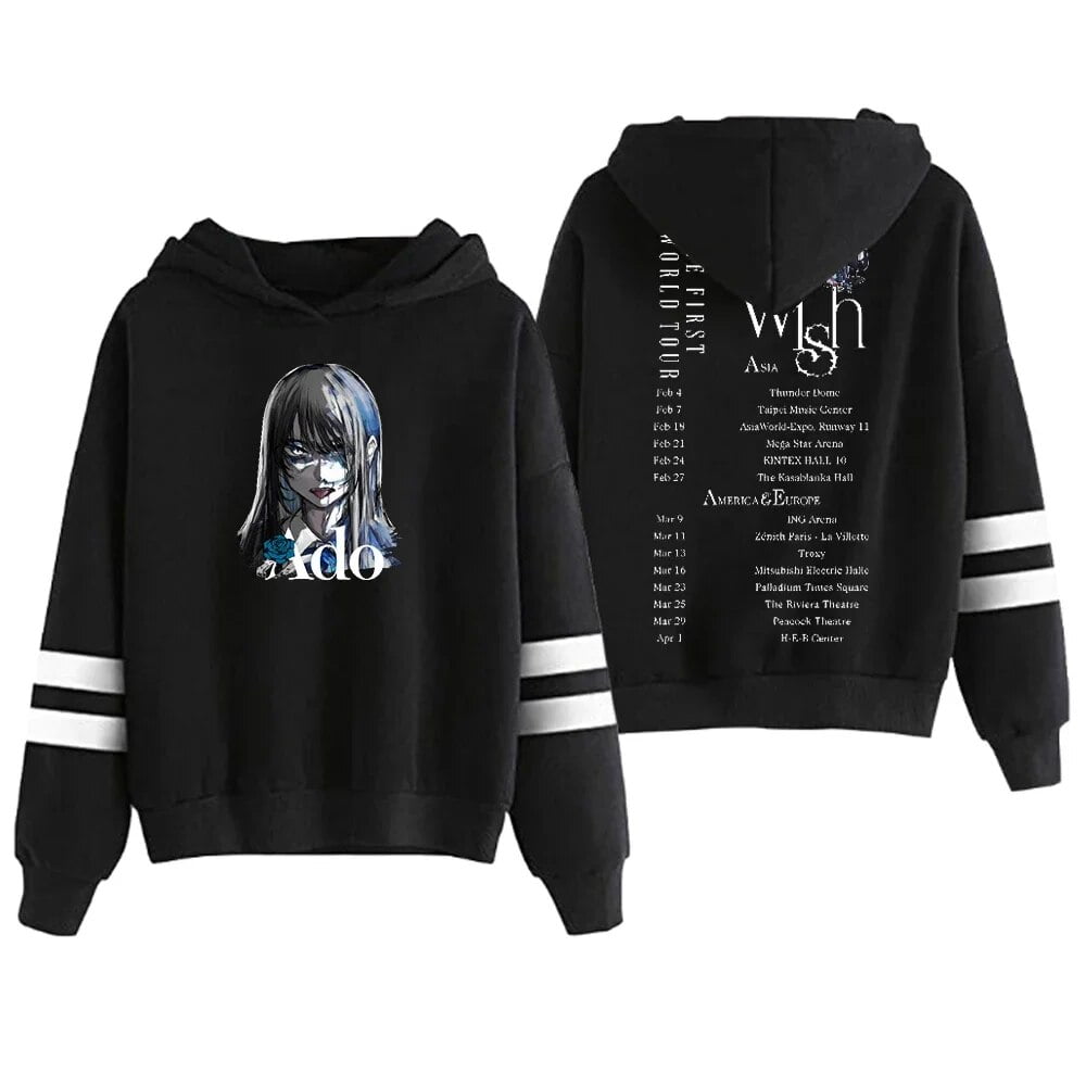 Ado Merch Wish Tour 2024 Hoodie Unisex Hooded Sweatshirt
