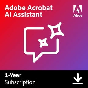 Adobe AI Assistant for Acrobat | PC/Mac | PDF Software (Digital Download)