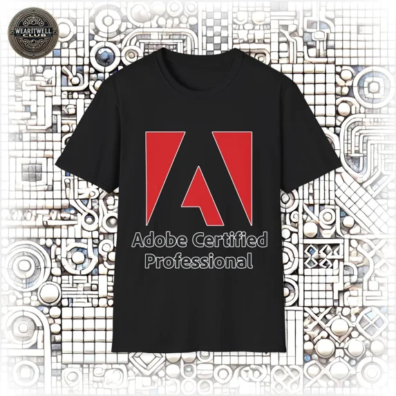 Adobe Certified Professional Logo Unisex T-Shirt