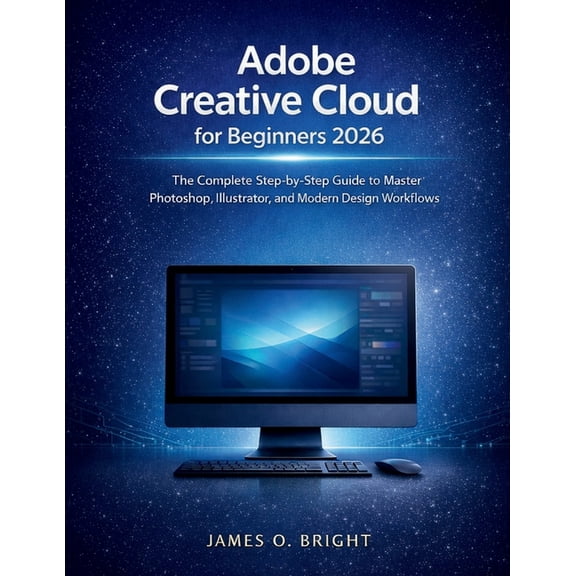 Adobe Creative Cloud for Beginners 2026: The Complete Step-by-Step Guide to Master Photoshop, Illustrator, and Modern De, (Paperback)