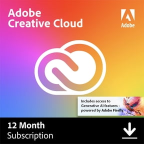 Adobe Creative Cloud Pro for Windows/macOS, 1 User, 20+ creative apps plus 100GB Storage [Digital Download]