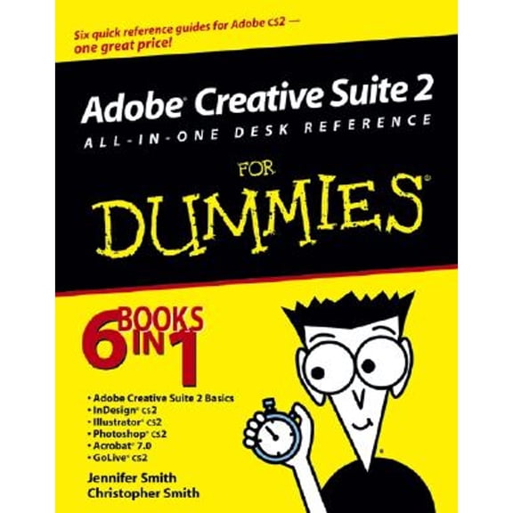 Pre-Owned Adobe Creative Suite 2 All-In-One Desk Reference for Dummies (Paperback) 076458815X 9780764588150