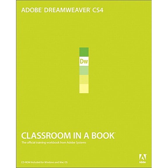 Pre-Owned Adobe Dreamweaver CS4 Classroom in a Book by Adobe Creative Team