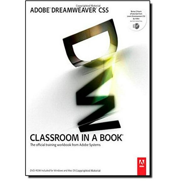 Pre-Owned Adobe Dreamweaver CS5 Classroom in a Book: The Official Training Workbook from Adobe Systems [With DVD ROM] (Paperback) 0321701771 9780321701770