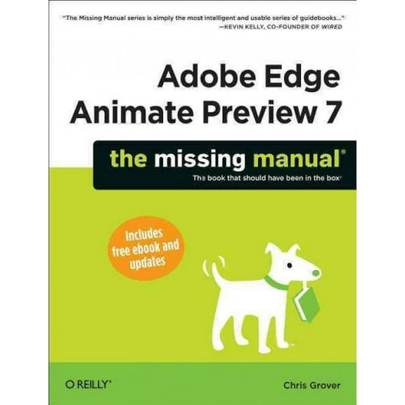 Adobe Edge Animate Preview 7: The Missing Manual (Paperback)
