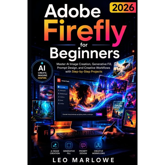 Adobe Firefly 2026 for Beginners: Master AI Image Creation, Generative Fill, Prompt Design, and Creative Workflows with , (Paperback)