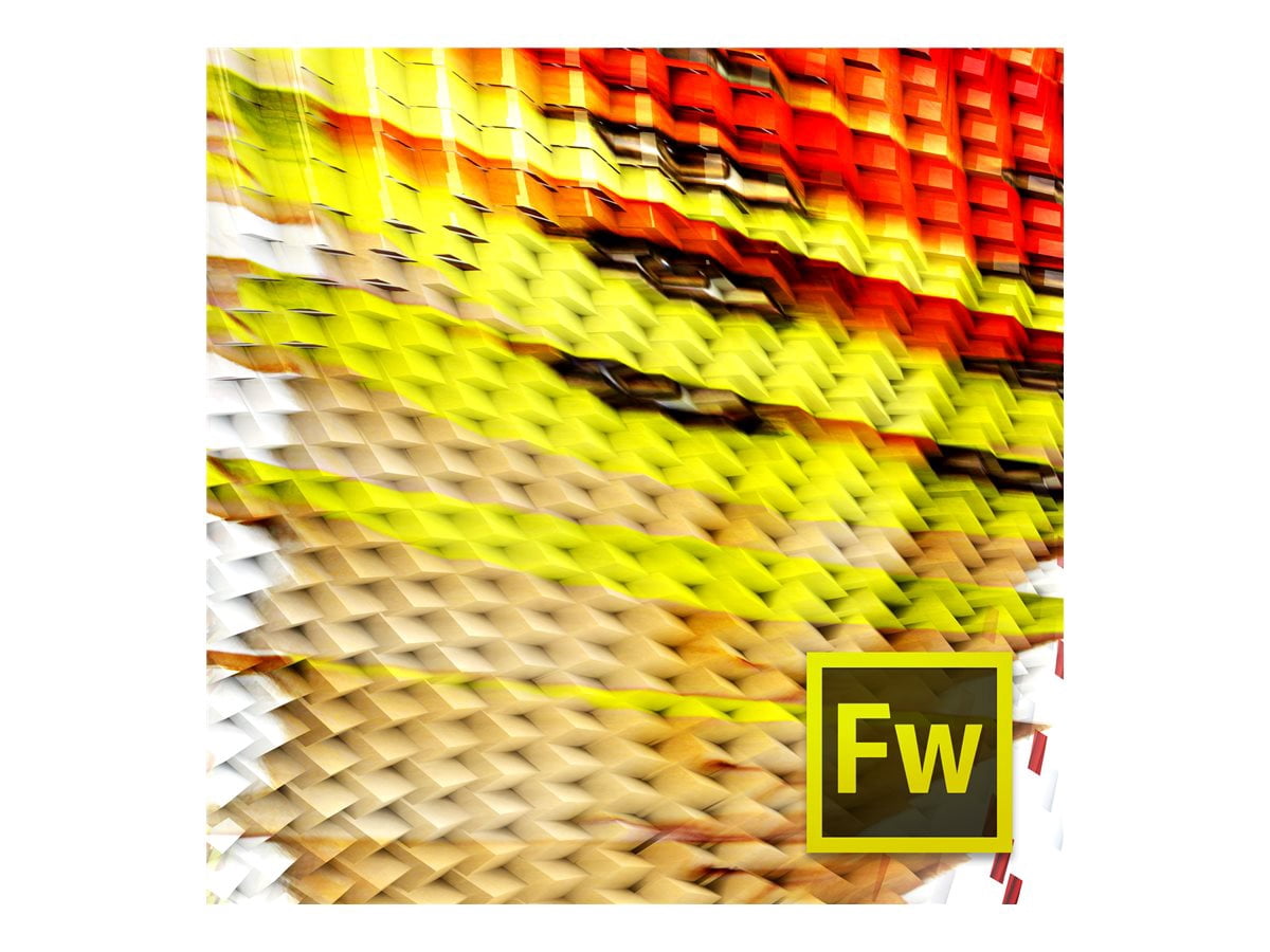 Adobe Fireworks CS6 - License - 1 user - Consignment, indirect - ESD - Win - Universal English