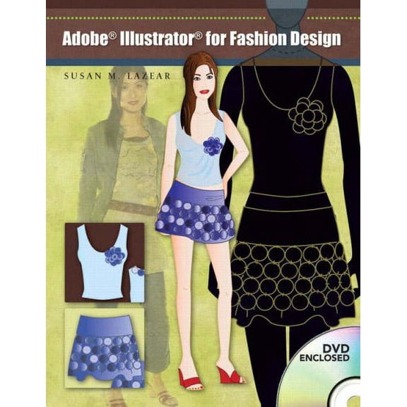 Pre-Owned Adobe Illustrator for Fashion Design [With Dvdrom] (Paperback) 0131192744 9780131192744