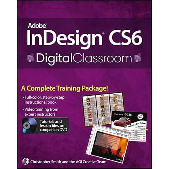 Pre-Owned Adobe InDesign CS6 Digital Classroom (Paperback) 1118124065 9781118124062